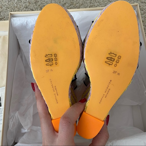 New Sophia Webster Platforms Wedges Sandals - Picture 6 of 12